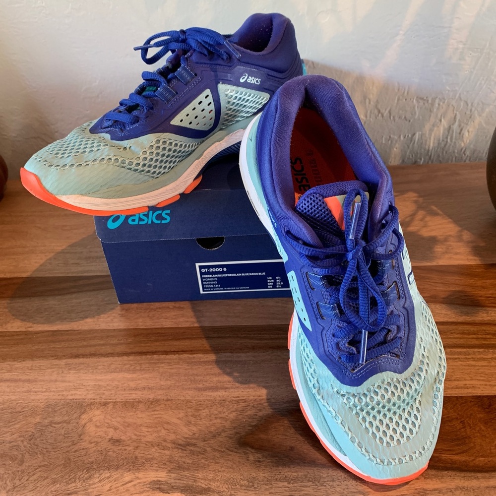ASICS,GT 2000 6 porcelain blue/ASICS blue